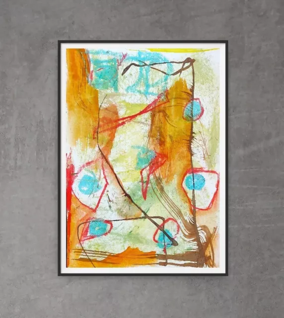 Original Abstract Expressionist Painting