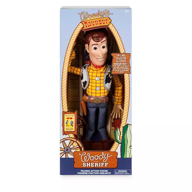 Disney - Pixar - Toy Story - Woody - Sprechende Actionfigur