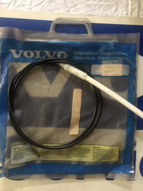 OEM NOS Volvo 164 244 245 240 Cable ouverture de capot, hood release cable