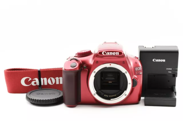 923 SHOTS] CANON EOS Kiss X50 / Rebel T3 / 1100D 12.2MP Red [Near