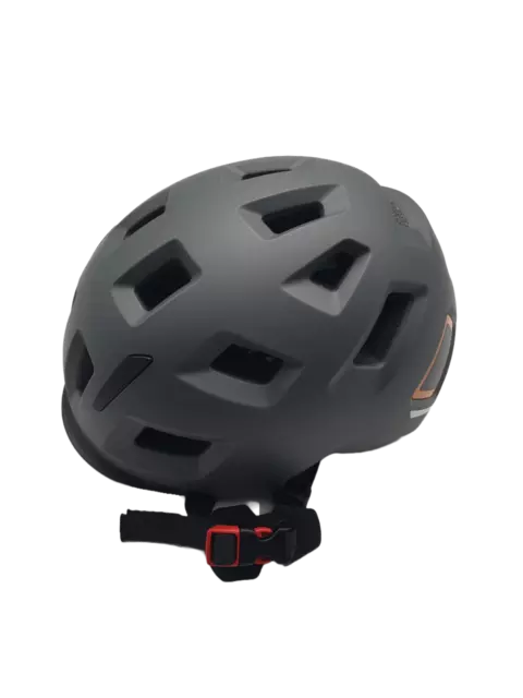 SPEQ E-Bike Helm Größe S/M 54-58 cm dunkelgrau Rücklicht Blinker Fahrradhelm 2