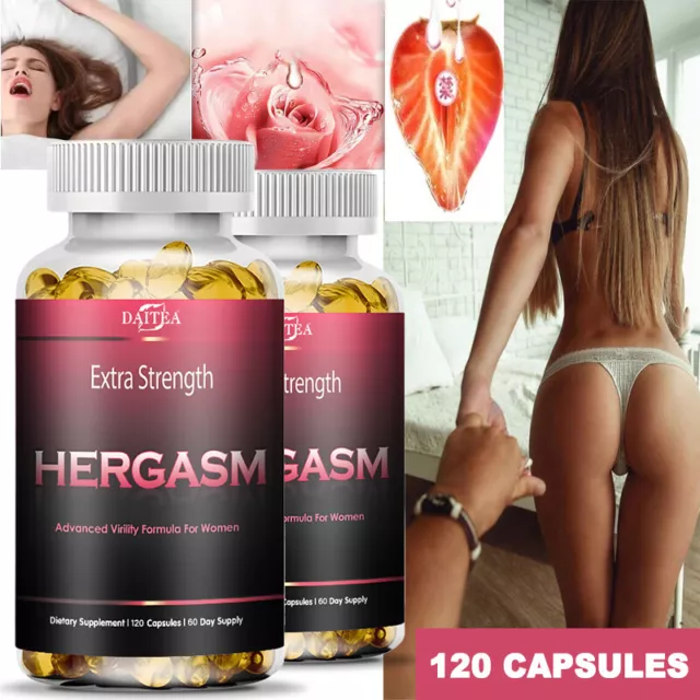 HERGASM Capsule,support Regulate estrogen metabolism and balance,For Women