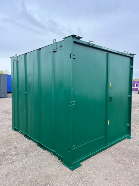 10ft x 8ft Anti Vandal Site Storage Container Lockup £1,475 + VAT