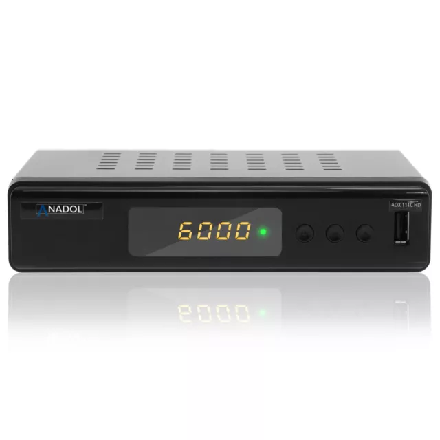 Anadol ADX 111c digitaler Full HD Kabel Receiver DVB-C HDMI SCART Mediaplayer 3