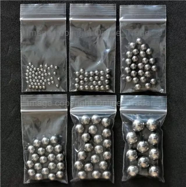 Chrome Steel Balls G10 Grade Bearing 1/2/3/4/5/6/7/8/9 mm Bicycle Loose Bearing