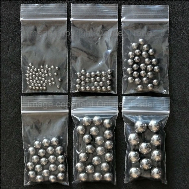 Chrome Steel Balls G10 Grade Bearing 1/2/3/4/5/6/7/8/9 mm Bicycle Loose Bearing