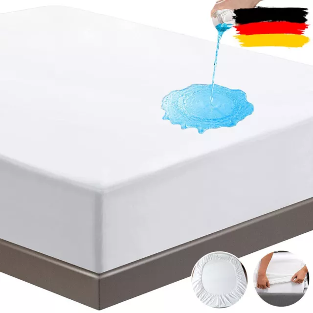 Sensalou Inkontinenz Unterlage Bett Auflage Matratzen Schutz waschbar weiß