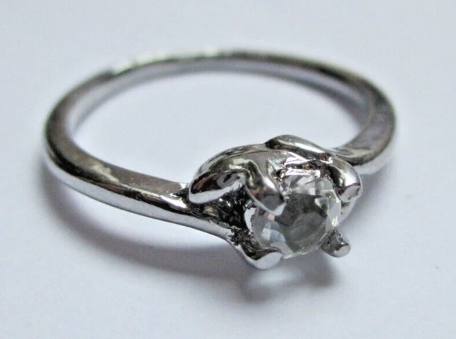 Bague Large en Argent - Deux anneaux entremêlés & bombés TAILLE 52