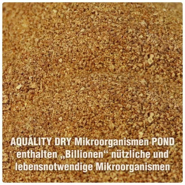 (25,98€/100g) AQUALITY DRY Teich Mikroorganismen Starter Bakterien Gartenteich 2