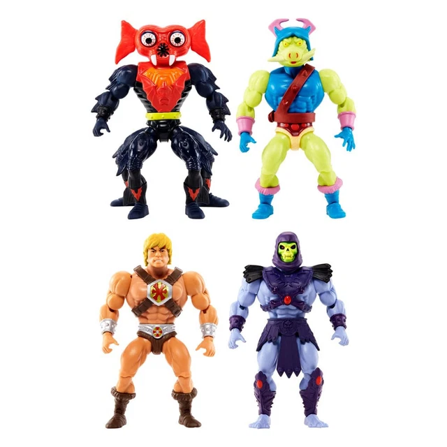 MotU Masters of the Universe Origins 14 cm Figuren Wave 9 US Karte 4 Figuren