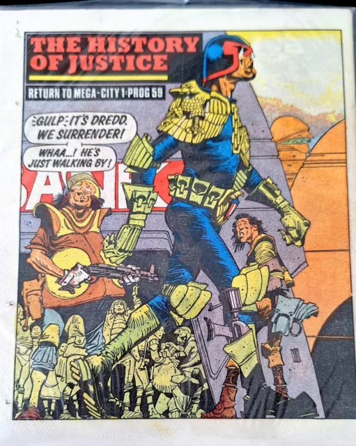 2000 AD COMICS JOB LOT PROGS #451-459 Nine Issues JUDGE DREDD HALO SLAINE 1986 3