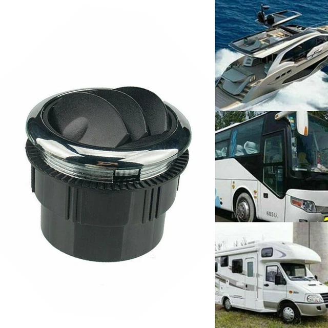 Gdfnmogo Klimaanlagen Luftauslass 60mm - Rundes Lüftungsgitter Für Wohnmobil & Boot