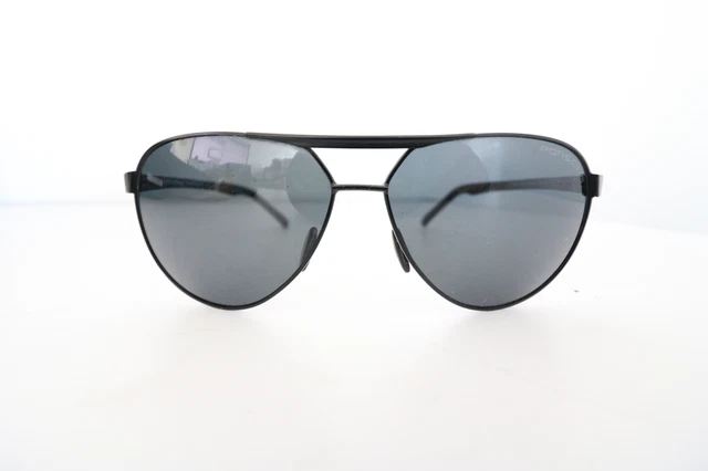 Porsche Design P'86849 Unisex Occhiali da Sole Sunglasses Nero Ottime Condizioni NP450 €