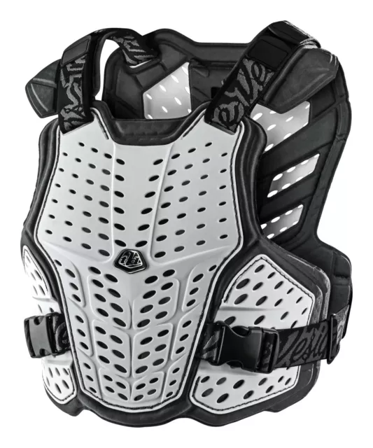 2024 Troy Lee Designs Tld Rockfight Chest Protector White Adult Body Armour Mx