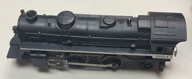 Lionel Trains O Scale Model Train Diecast Steam Locomotive Engine 2-4-2 No 8904