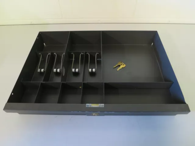 Metal Cash Drawer Tray 15" x 21" Locking No Box