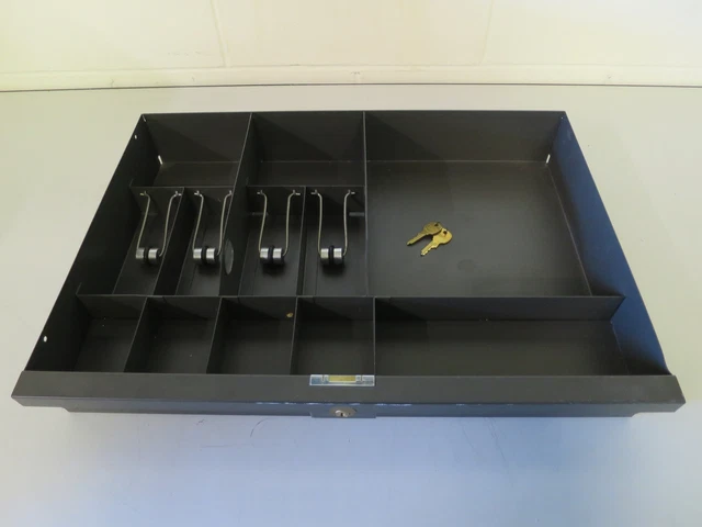 Metal Cash Drawer Tray 15" x 21" Locking No Box