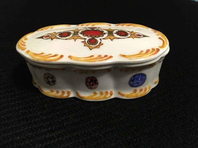 Royal Porzellan Bavaria KPM Signed Trinket Box