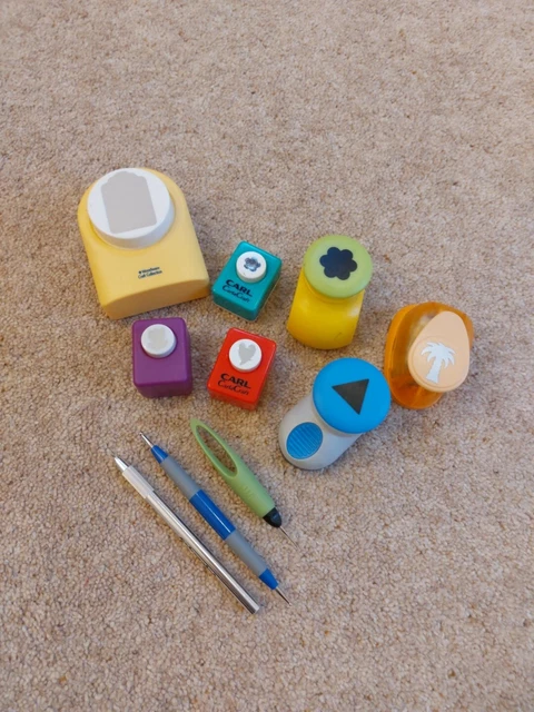 Craft Paper Punchers Etc Bundle Job Lot