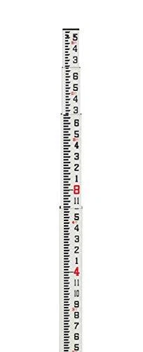 16-Foot Fiberglass Grade Rod – 8ths, 4-Section Telescoping Rectangular