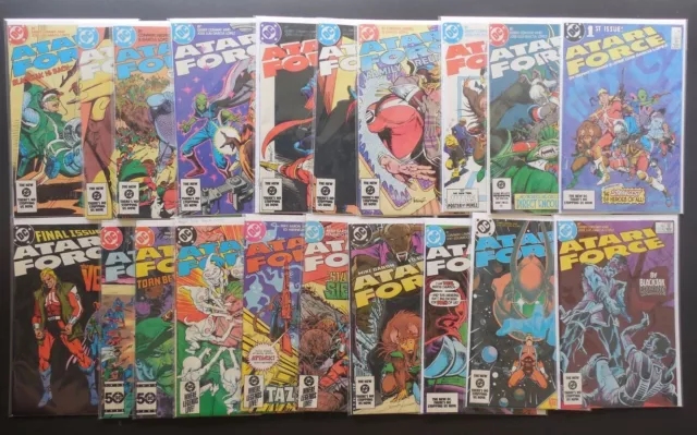 Atari Force 1-20 Full Run Complete Set DC Comics 1984 High Grade