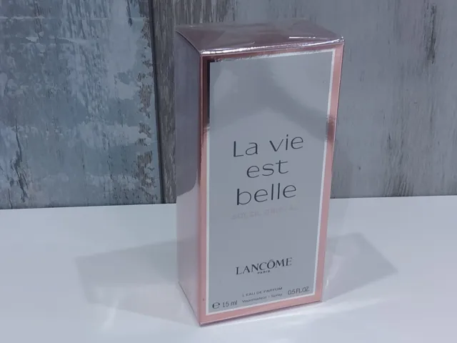 LANCOME La vie est belle SOLEIL CRISTAL 15ml Eau de Parfum Spray NEU