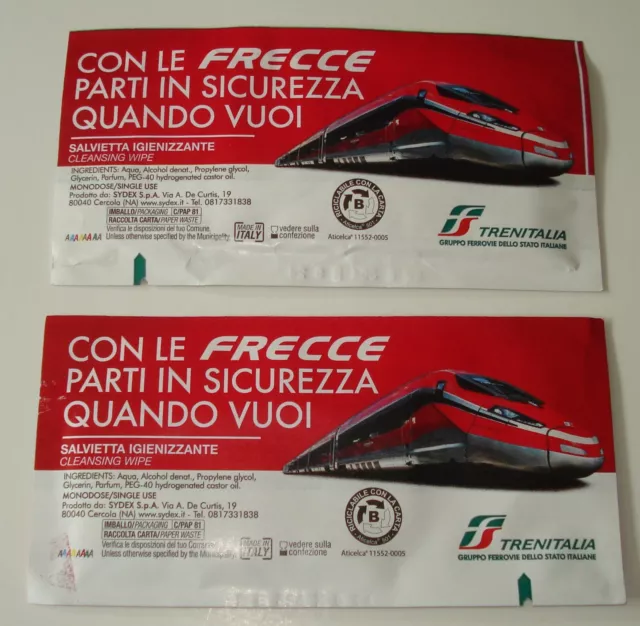 Lot of 2 Trenitalia Frecce  Souvenir - NEW Sealed