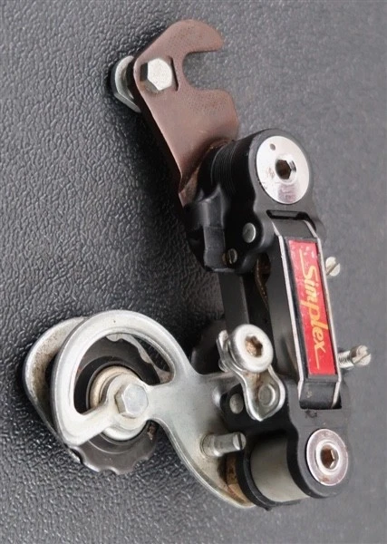 Dérailleur Arrière Vélo Vintage SIMPLEX PRESTIGE - Fabriqué En France - Acier - Pour Vélo De Route