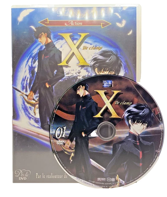 DVD X DE Clamp Vol. 1 Français Film Animé manga par Réalisateur Animatrix Films EUR 1,50