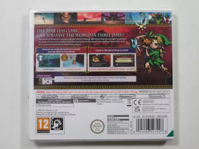 The Legend Of Zelda Majora S Mask 3D Nintendo 3Ds Pal-Ukv (Neuf - Brand New) 2