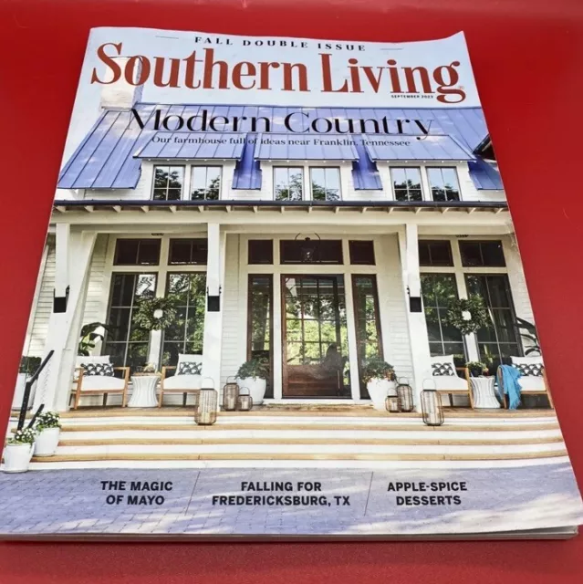 SOUTHERN LIVING   Fall Double Issue  Modern Country  September 2023  Ships Free