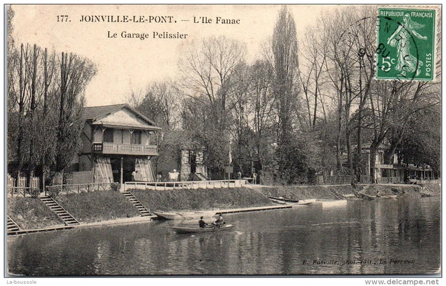 94 JOINVILLE LE PONT - L'ile Fanac, le garage Pelissier