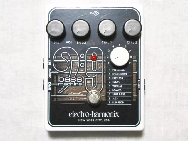 Used Electro-Harmonix EHX BASS9 Bass Machine Guitar Effects Pedal