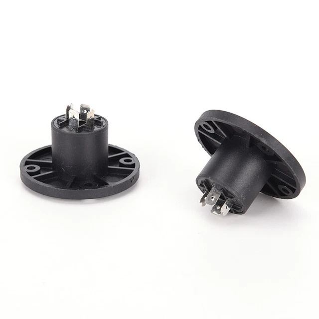 2X Speakon 4 Pin Female Jack Compatible Audio Cable Panel Socket Connector 2