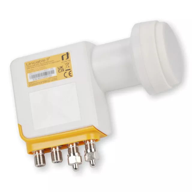 Inverto Unicable II LNB 32 Unicable Teilnehmer* +1 Legacy  IDLU-32L410-BMR1L-1PN