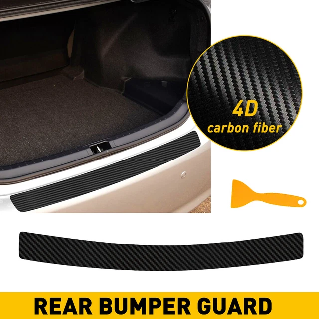 Sticker Rear Bumper Guard Sill Plate Trunk Protector Trim Cover Accessories US