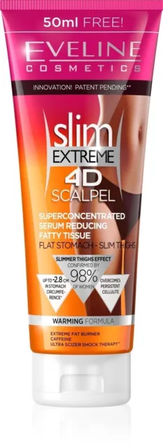 Eveline Slim Extreme 4D Scalpel Reducing Fatty Tissue Cream Fat Burner