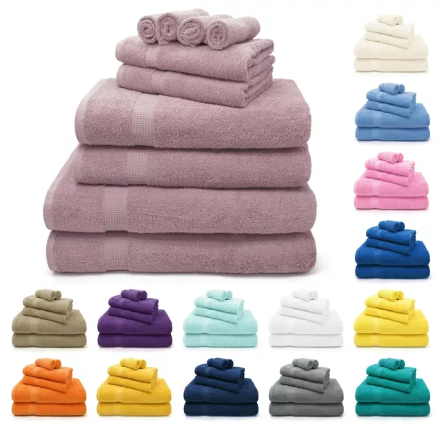 100% Egyptian Cotton Super Soft Towels 600gsm Combed Towel Hand Bath Sheet