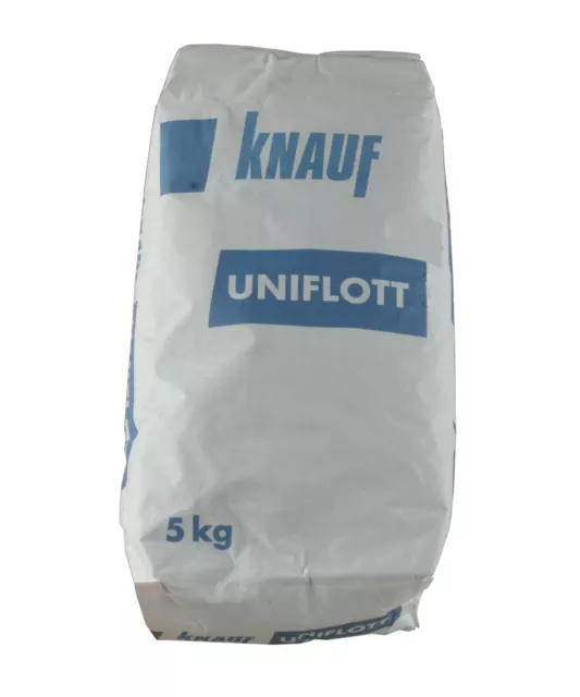 Spatola in cartongesso, uniflott, riempitivo giunti, sacchetto 5 kg spatola di riempimento