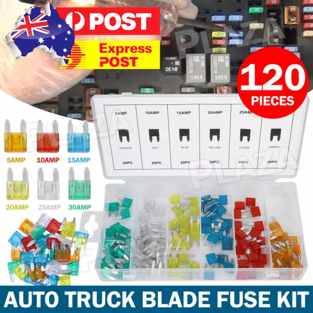 Assorted Mini Fuse Blade Fuses Set Assortment Kits Auto Car Truck ATM APM