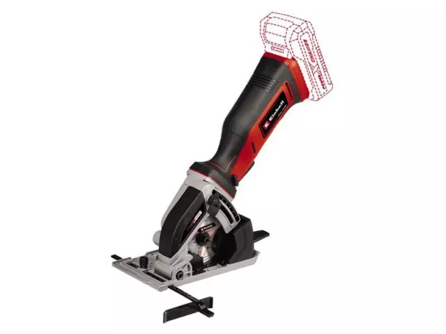 Einhell Mini Scie Circulaire 18V Unité Nue Bois Coupe 28mm Li Solo Te-Cs