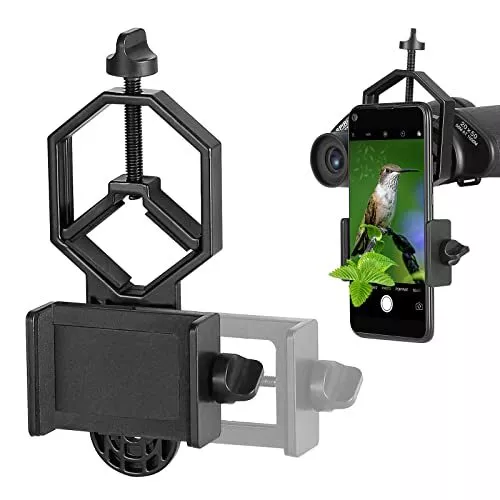 Universal Cell Phone Adapter Mount - Compatible with Binocular