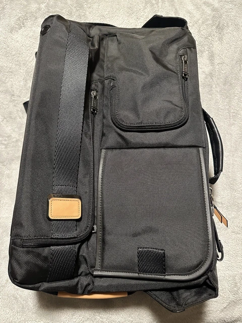 TUMI Alpha BRAVO Lejeune 2-Way Backpack/Tote /Briefcase Black. New No Tags