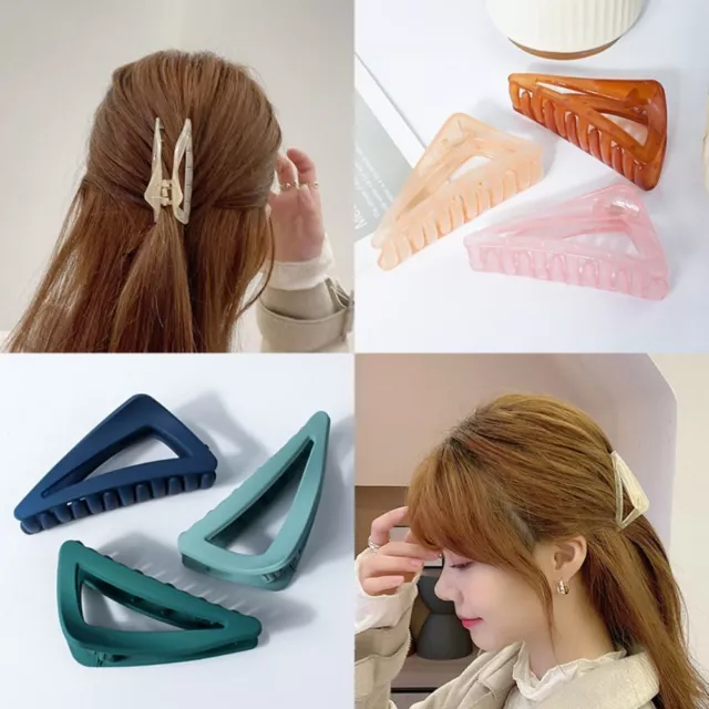 Matte Hair Claw Hair Accessories Frosted Hair Clip New Hairpin