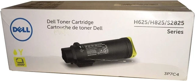 DELL 3P7C4 High Yield Yellow Toner Cartridge For H625, H825, S2825 Printers
