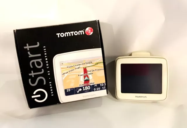 Tom Tom START GPS Satellitare portatile completo di cavi, scatola e istruzioni