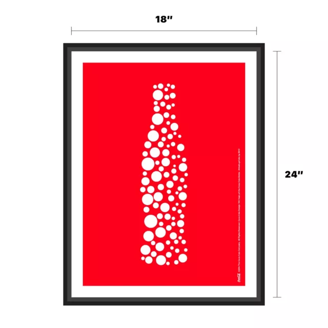 Coca-Cola 100 Years of the Coke Bottle Poster 18x24