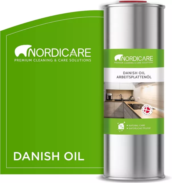 Danish Oil for Wood by Nordicare - Danish Oil Underlines The Natural Structure