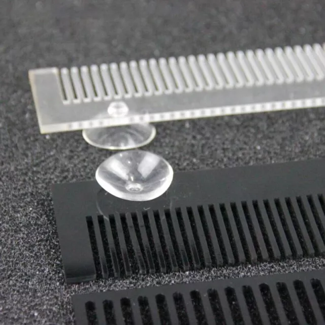 Aquarium SuctionCup Filter Strip Removable Overflow Combs Acrylic Fish Tank Comb
