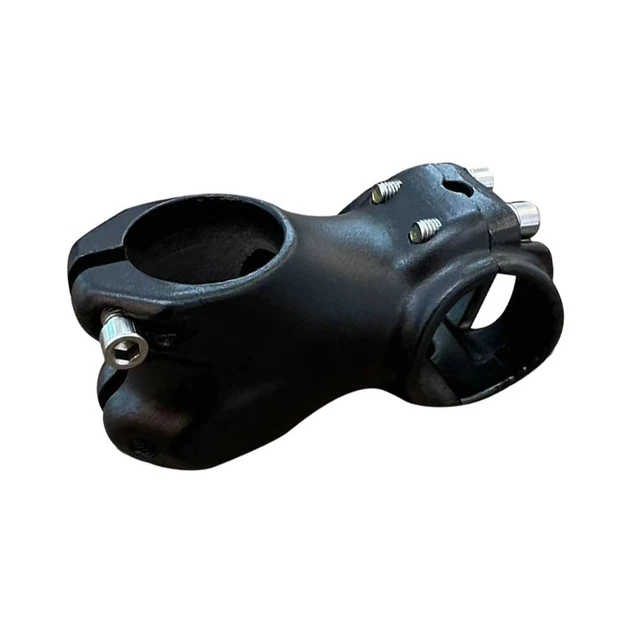 Potence Vélo 40 Mm 3 Degrés En Alliage Aluminium - Guidon Route VTT - Réglage Hauteur - Noir